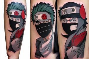 Obito vs Kakashi tattoo idea