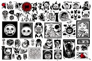 Red alert tattoo idea