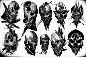 Dishonored theme tattoo idea