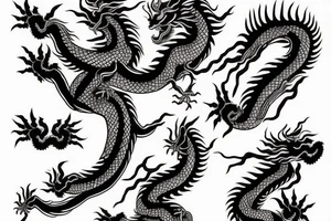Chinese Dragon tattoo idea