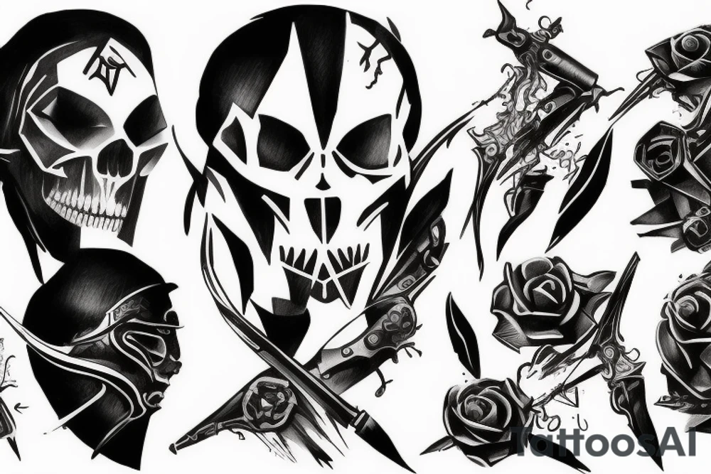 Dishonored theme tattoo idea