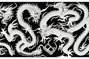 Chinese Dragon tattoo idea