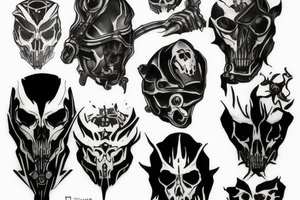 Dishonored theme tattoo idea