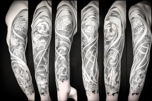 Women and man tattoo idea