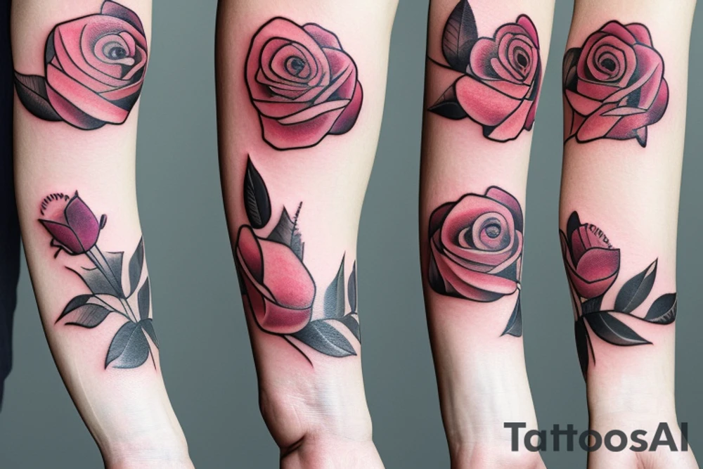 flower tattoo idea