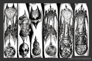 Bloodborne theme tattoo idea