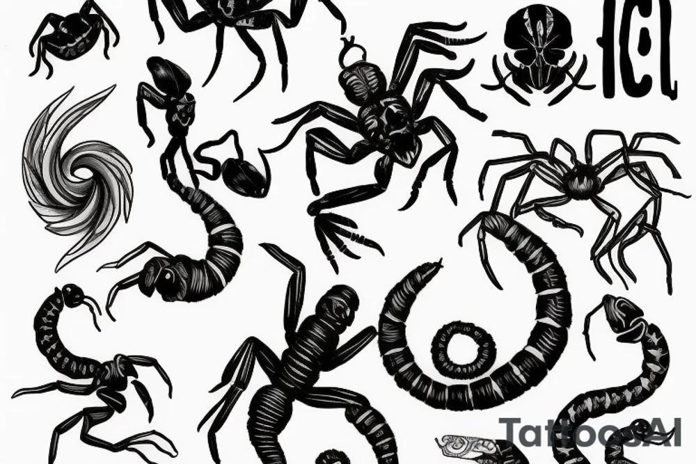 Scorpion tattoo idea