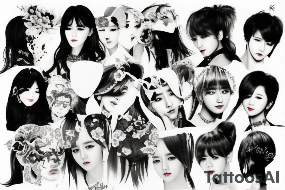 k-pop tattoo idea