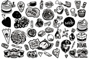 Sugar diabet tattoo idea
