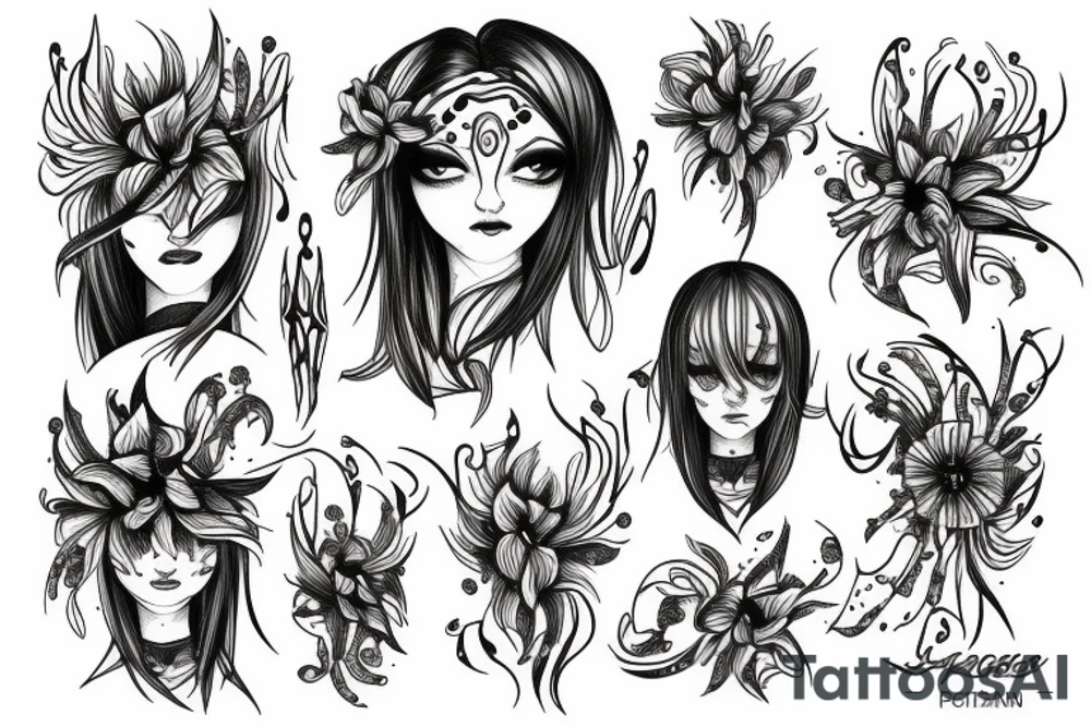 Lycoris tattoo idea