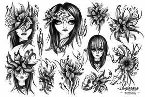 Lycoris tattoo idea