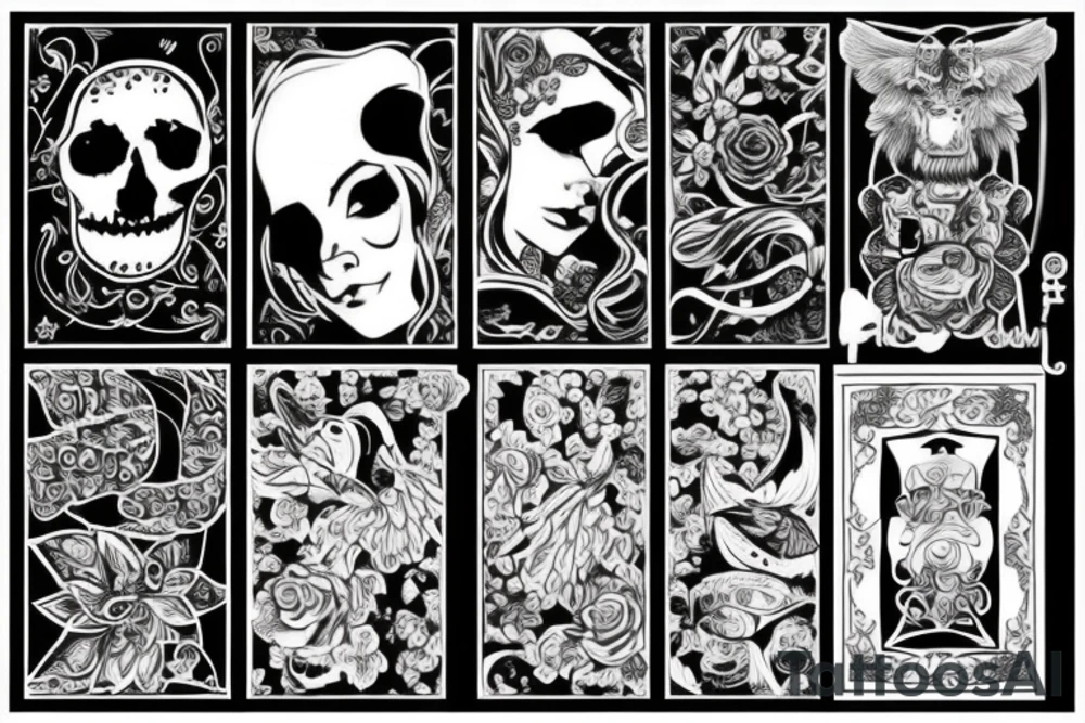 Чёрный китайский дракон tattoo idea