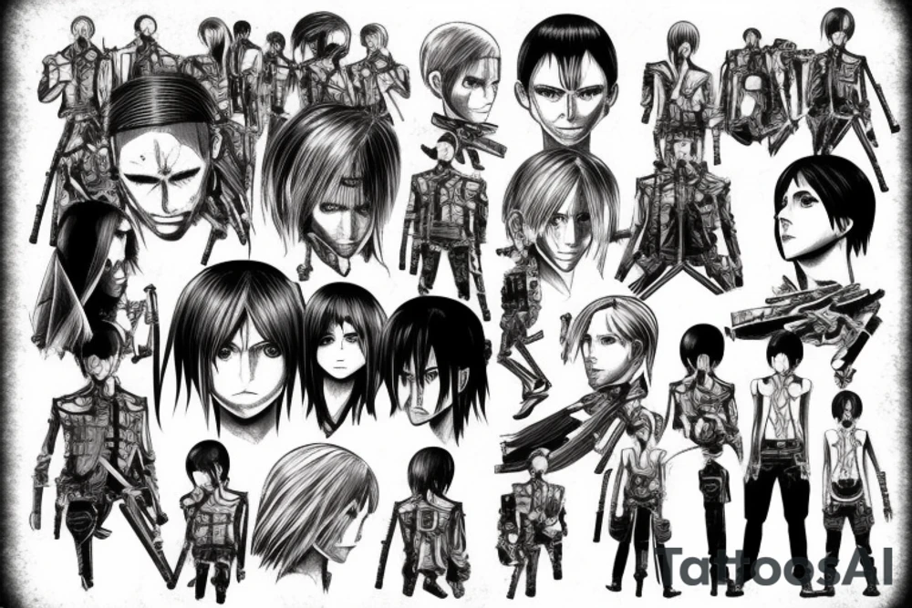Attack on Titan tattoo idea