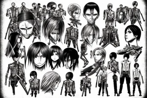 Attack on Titan tattoo idea