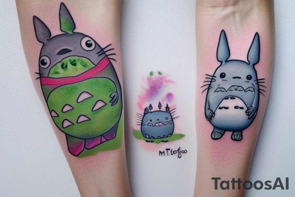 Totoro tattoo idea
