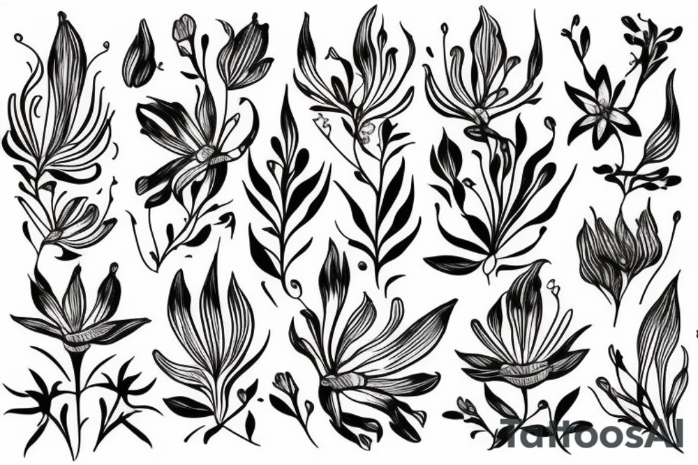 Lycoris the flower tattoo idea