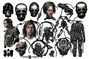 Death stranding tattoo idea