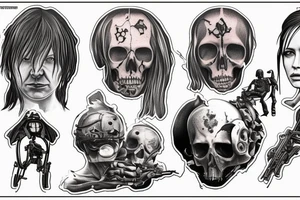 Death stranding tattoo idea