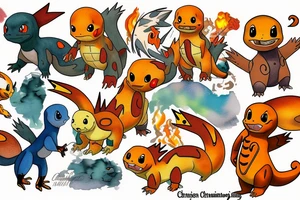 Charmander tattoo idea