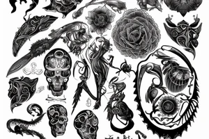 Змея обвивает руку tattoo idea