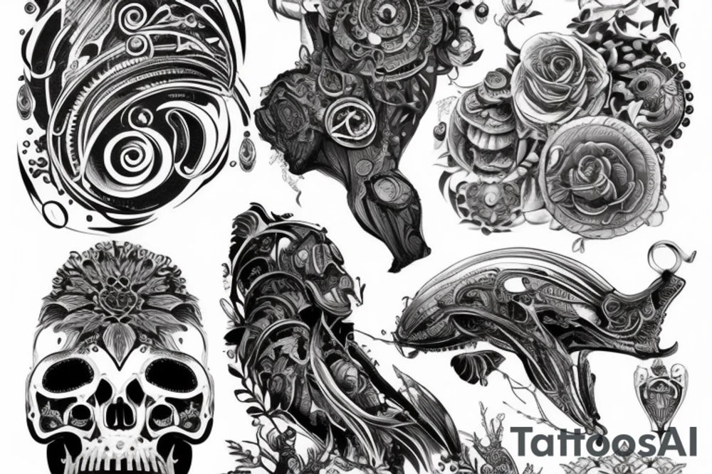 Змея обвивает руку tattoo idea