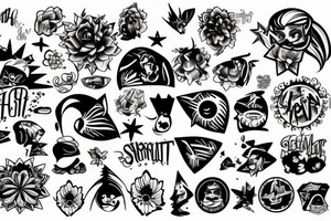Sunset tattoo idea