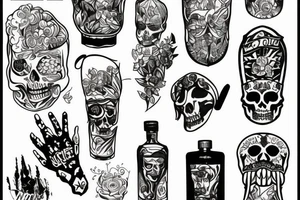 vodka tattoo idea