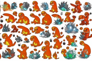 Charmander tattoo idea
