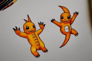 Charmander tattoo idea