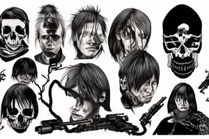 Death stranding tattoo idea