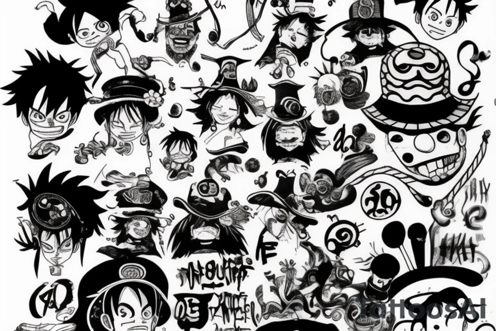 Luffy tattoo idea