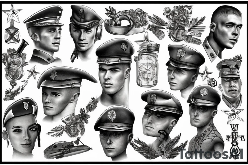 Military tattoo idea