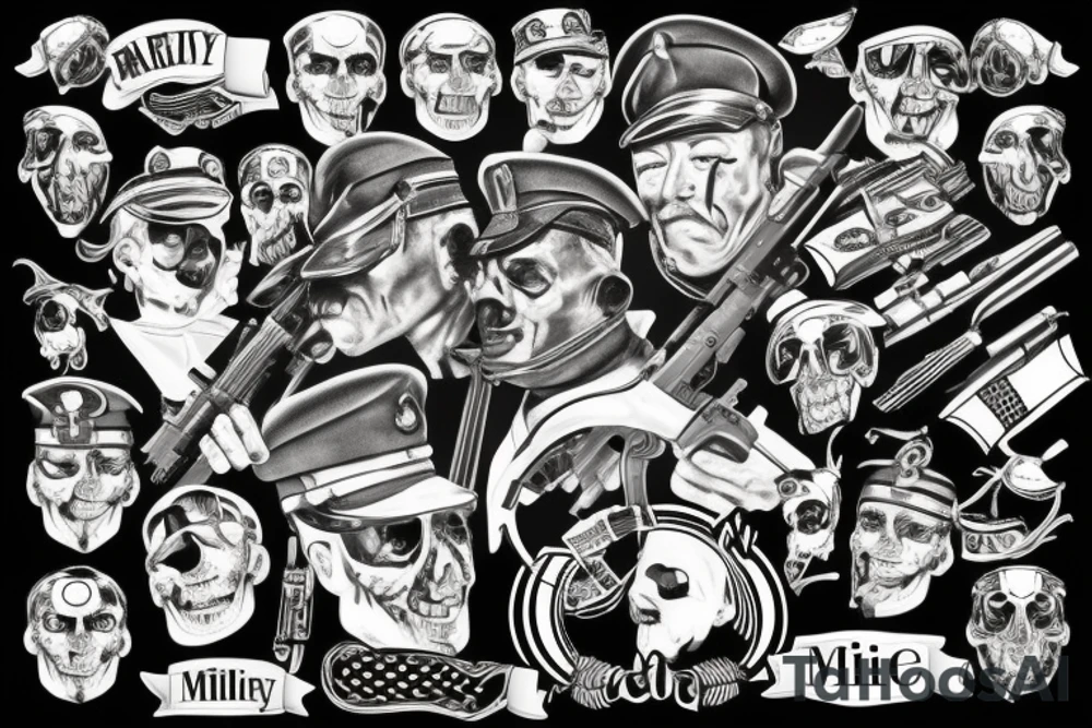 Military tattoo idea