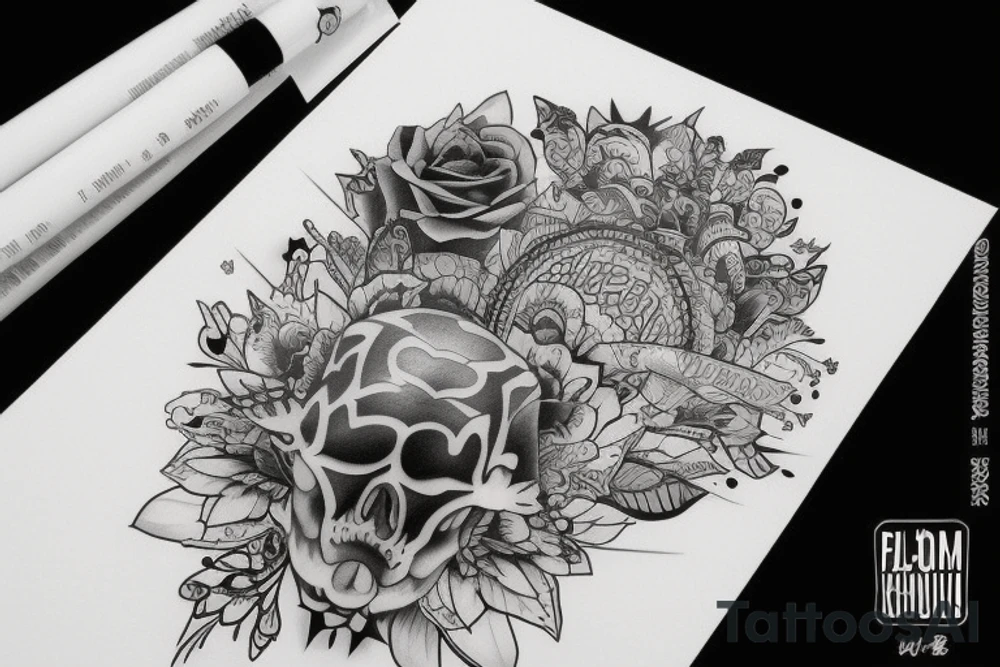 Корона из колючей лозы tattoo idea