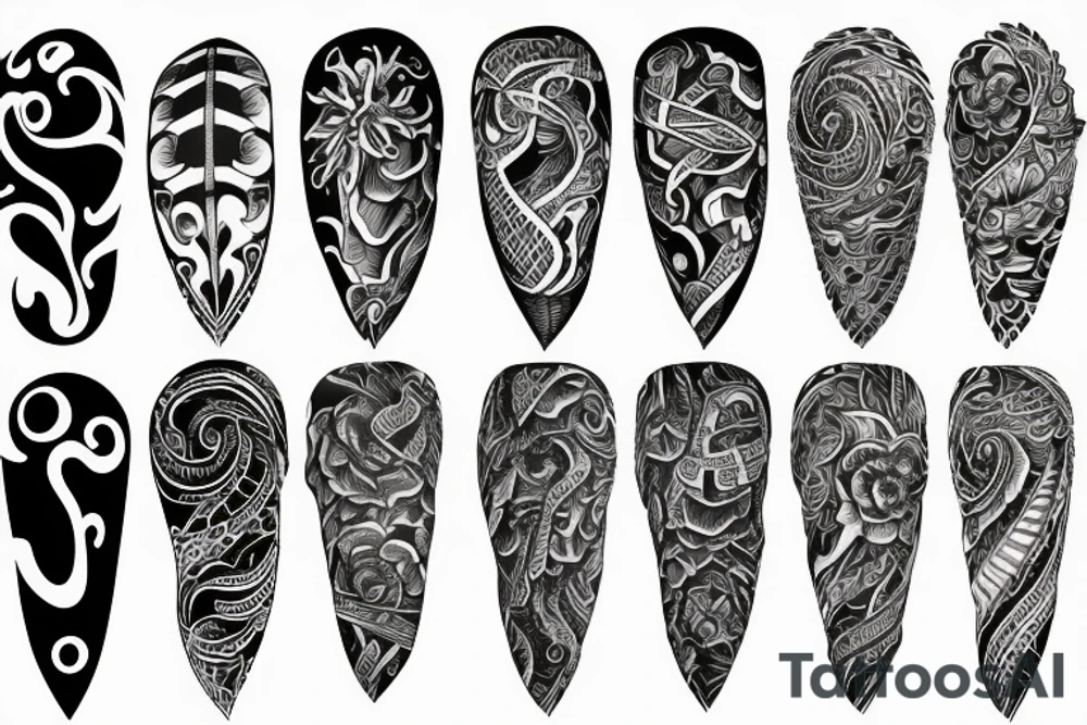 sleeve tattoo tattoo idea