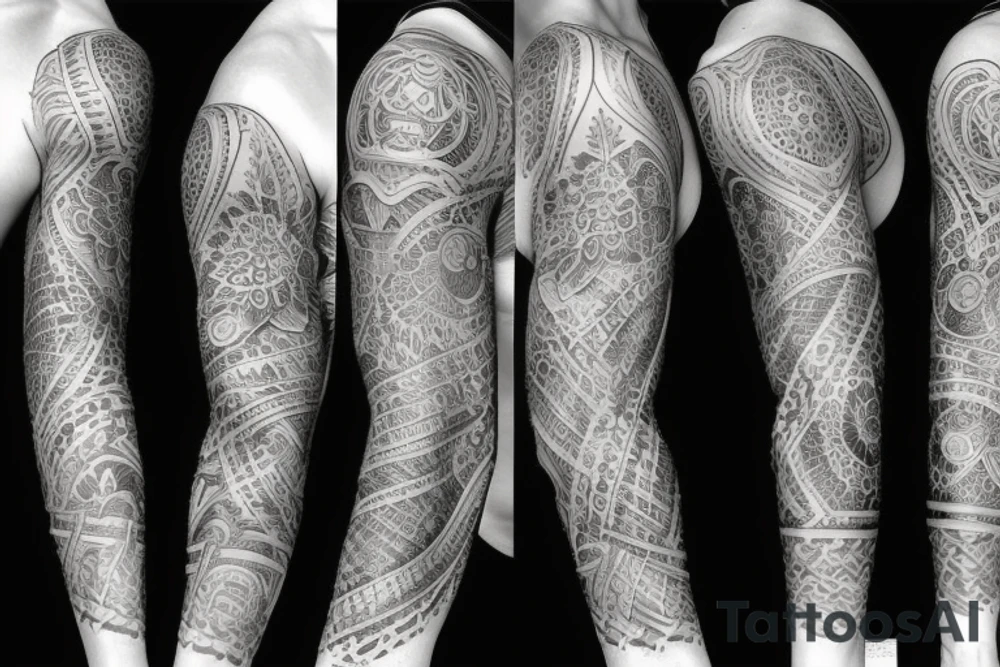 sleeve tattoo tattoo idea