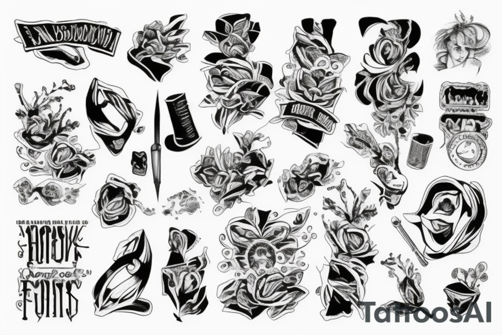 Боксёр в зоопарке tattoo idea