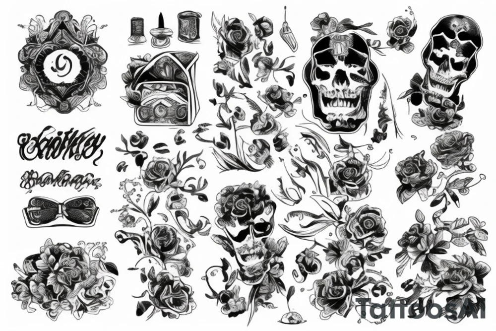 Боксёр в зоопарке tattoo idea