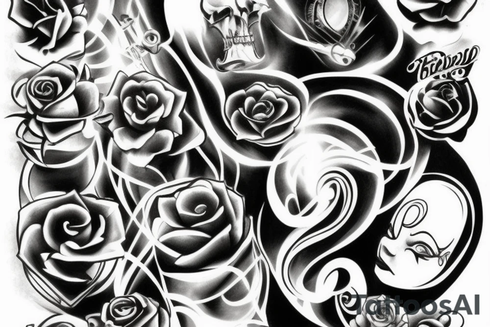 The airbrush tattoo idea