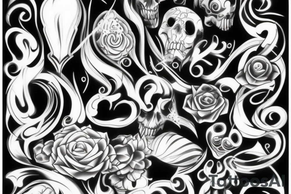 The airbrush tattoo idea