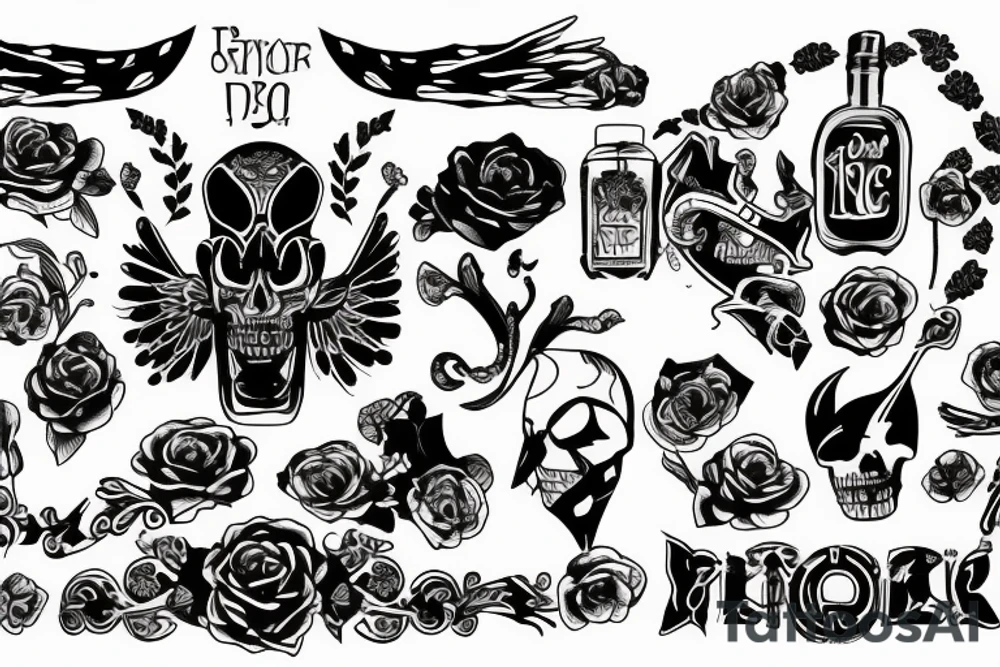 Трайбл tattoo idea
