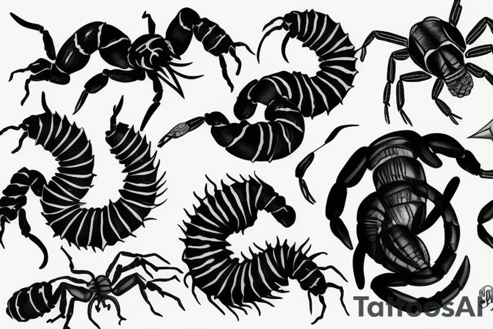 Scorpion tattoo idea