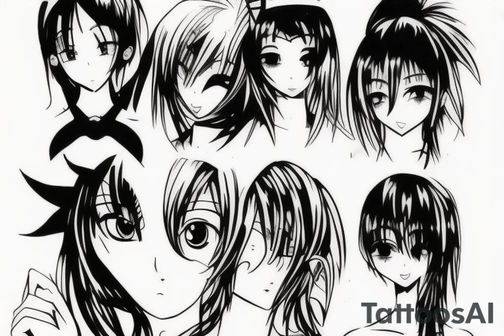 anime tattoo idea