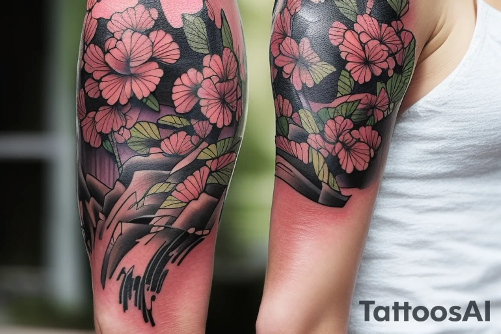Сова с раздвинутыми в сторону крыльями сидит на песочных часах tattoo idea