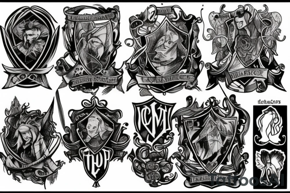 Hogwarts tattoo idea