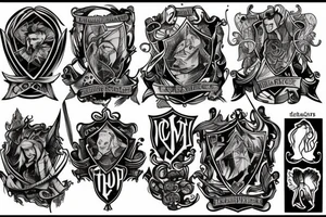 Hogwarts tattoo idea