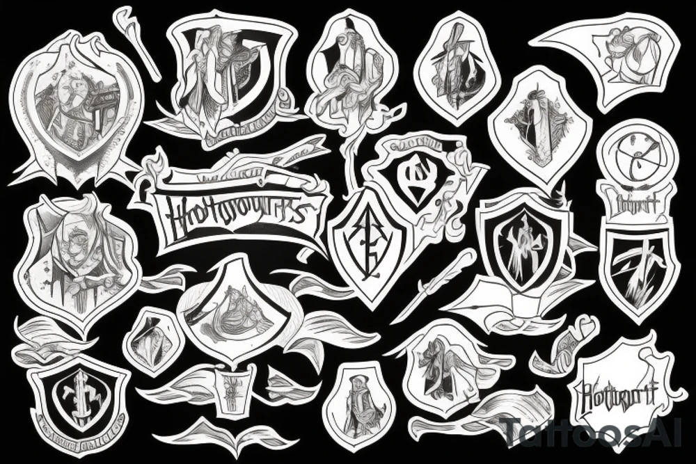 Hogwarts tattoo idea