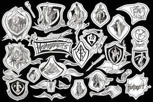 Hogwarts tattoo idea