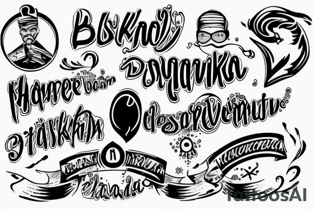 Знак зодиака Водолей tattoo idea