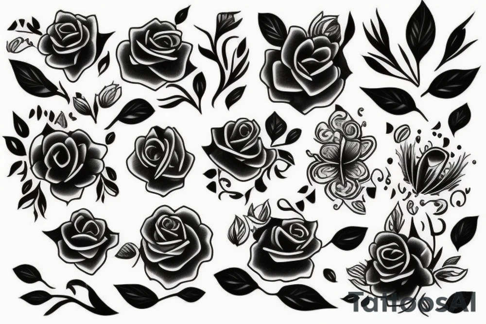 Black tattoo idea